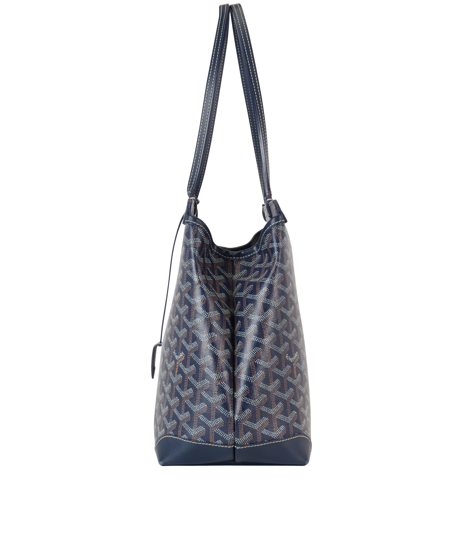 Bellechasse, &pound;1,400, Handbags, Blue, Canvas, Bottom view